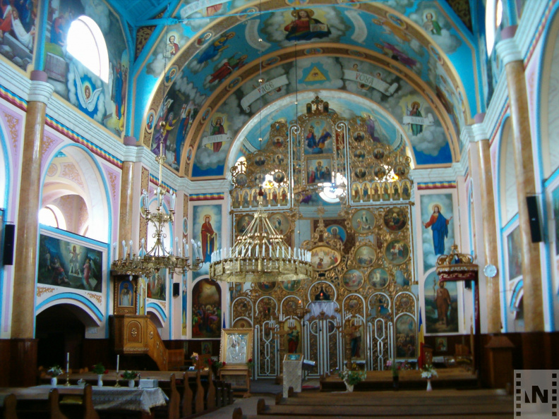 Szent István ortodox templom belseje
