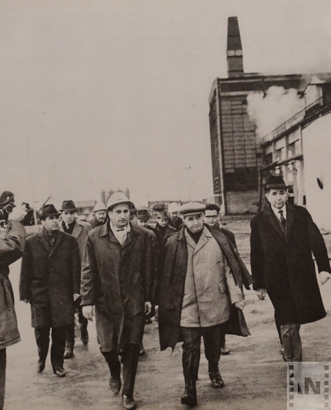 Nicolae Ceaușescu látogatása az I.M.M.U.M.-nál