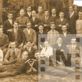 A felsőbányai bányaiskola tanulói a mult század elején