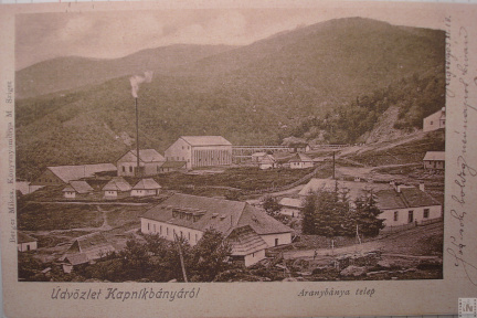 A kapnikbányai Rota bánya 1903-ban