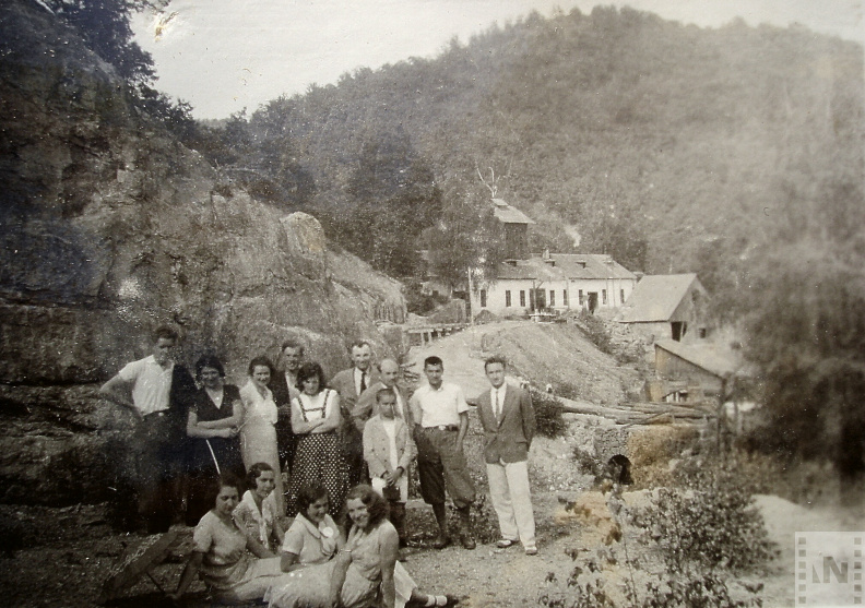 A Keleti bánya udvarán 1935 körül