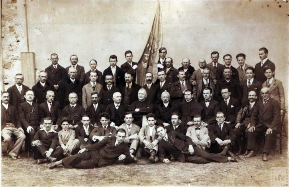 A római katolikus Legényegylet tagjai 1940