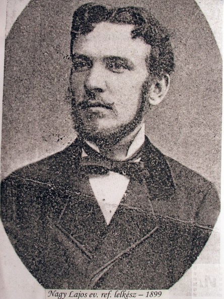 Nagy Lajos református lelkész -1899