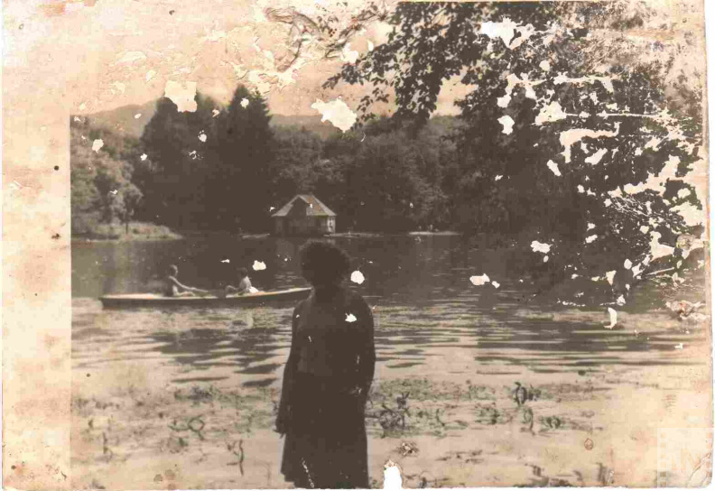 A Bódi tó az 1940-es években