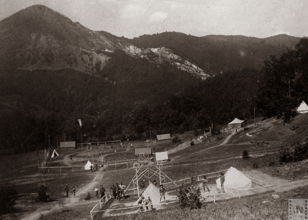 Cserkész tábor 1930-ban