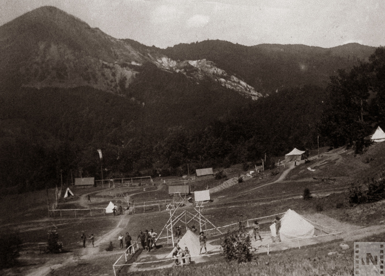 Cserkész tábor 1930-ban