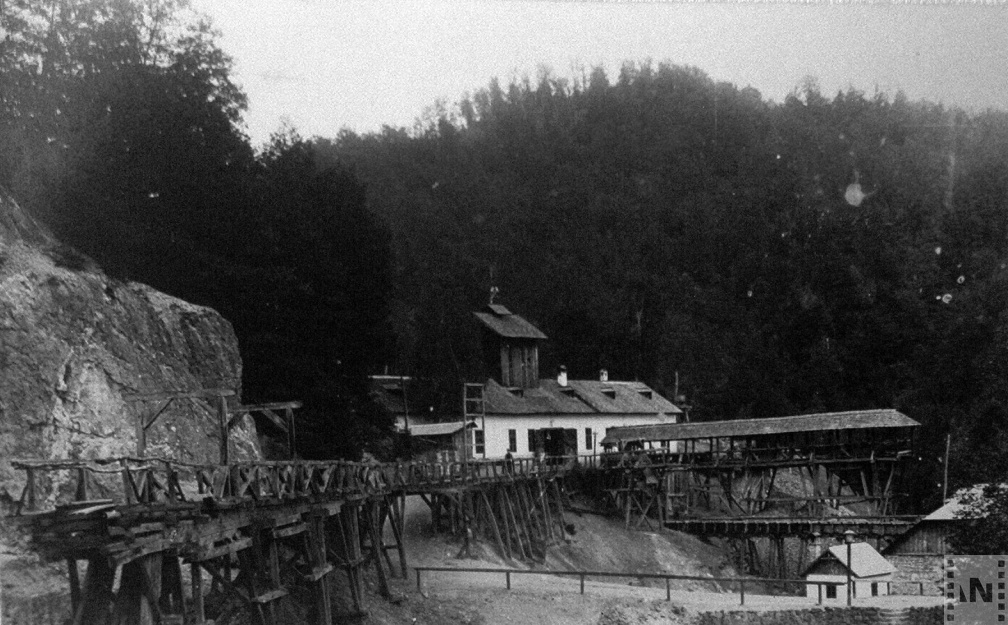 A keleti bánya 1890 körül