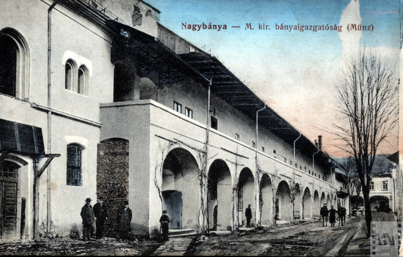 A magyar királyi bányaigazgatóság (pénzverde-Münz)