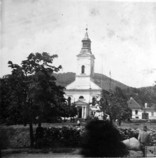 A református templom 1941-ben