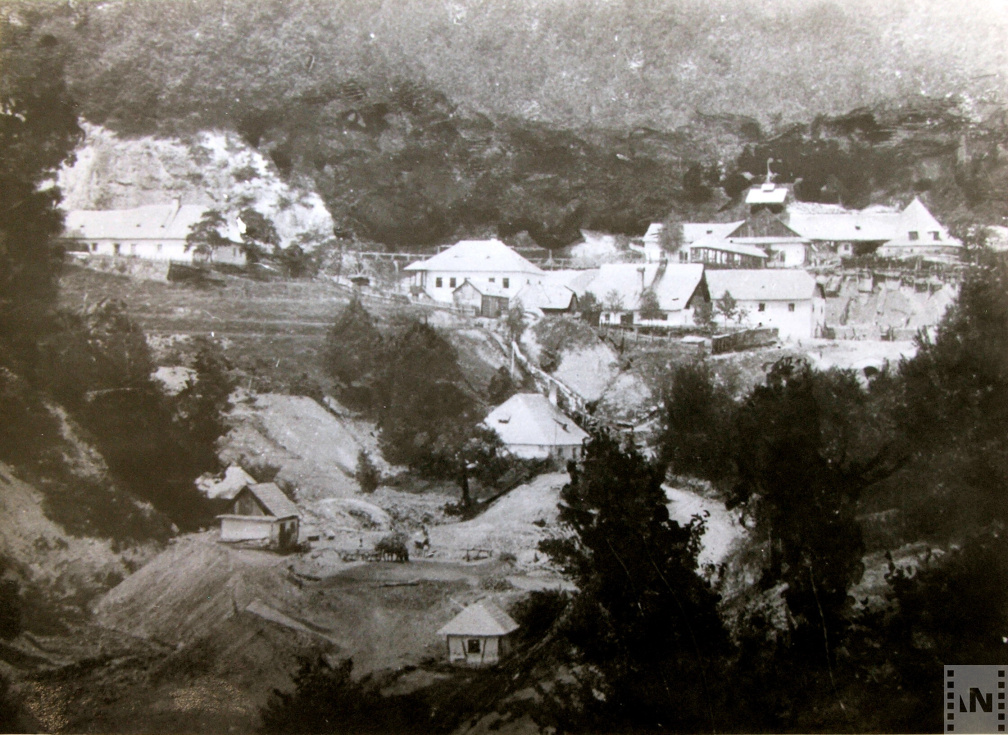 A keleti bánya udvara az 1900-as évek elején