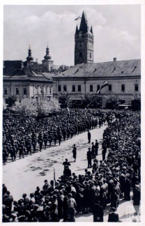 A magyar katonák bevonulása