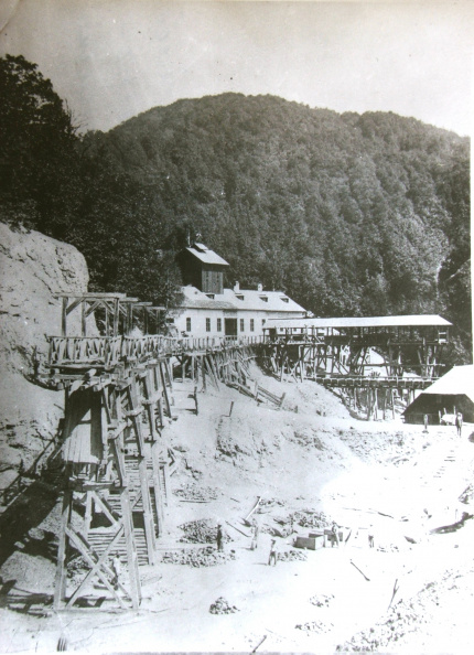 A Keleti bánya az 1890-es évek elején