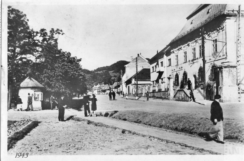 Fő utca rész 1943-ban