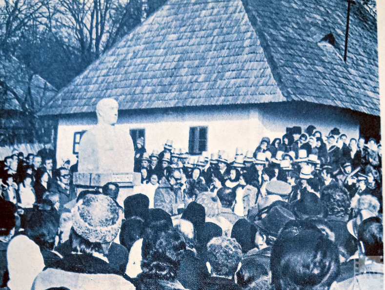 Vasile Lucaciu, a „sisesti oroszlánjaként” ismert nagy máramarosi hazafi mellszobrának leleplezési ünnepsége
